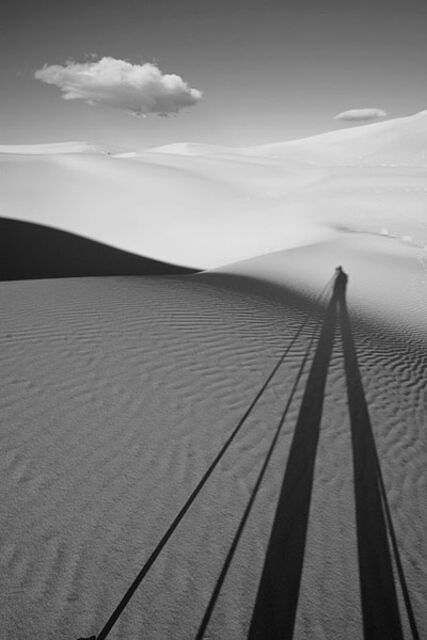 Sand Dune Self Portrait