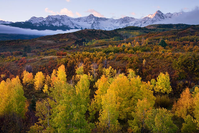 Dawn at Dallas Divide