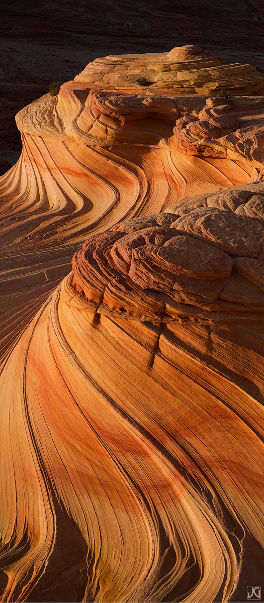 The Second Wave at sunset.&nbsp;