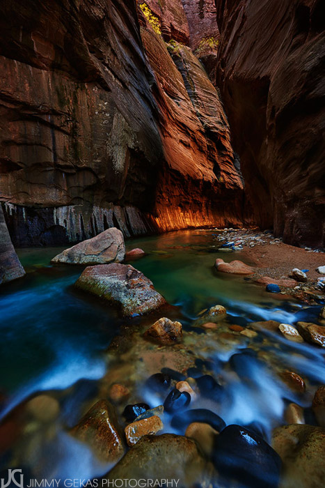 Utah, Zion, Narrows, slot canyon, Virgin, river