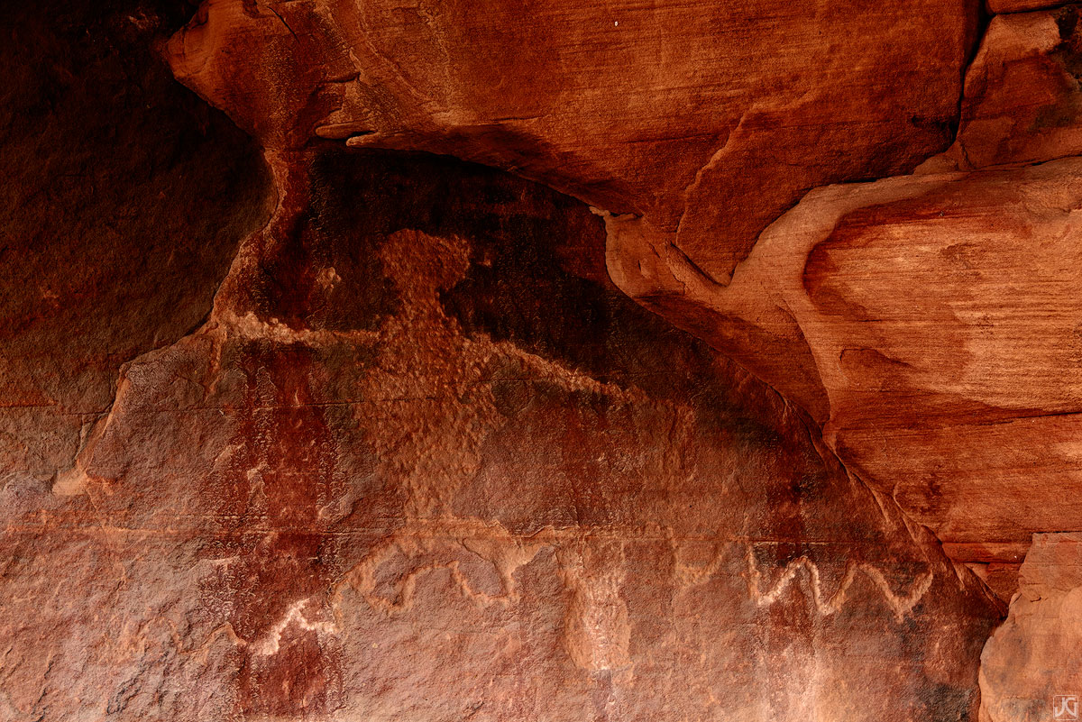 Utah, Zion, ancient, petroglyph