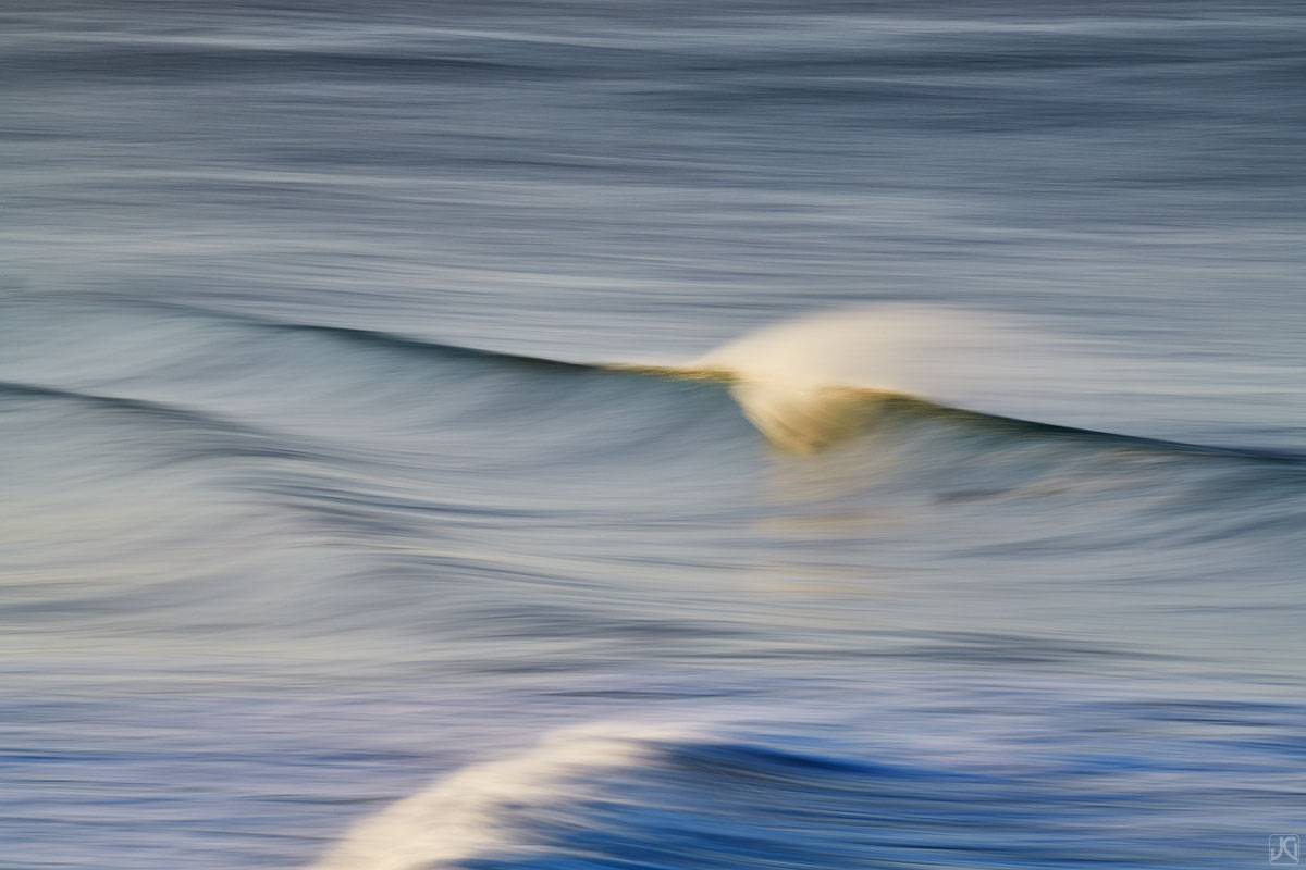Offshore winds, big waves and early morning light at sunrise are a great combination.